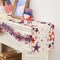 4th of July Table Runner, Star Patriotic Decorations Memorial Day Deocr for Home Indoor Outdoor Party Dinning Table Decorations 13x72 Inch